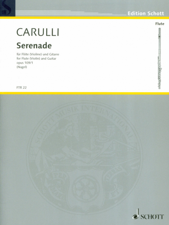 Carulli: Serenade op 109 Nr 1 /Flöjt+Gitarr