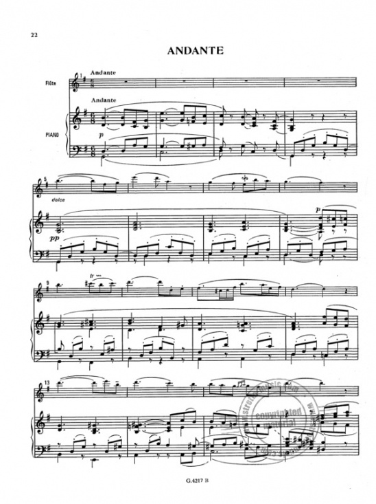 Bernhard Molique: Concerto för flöjt och piano