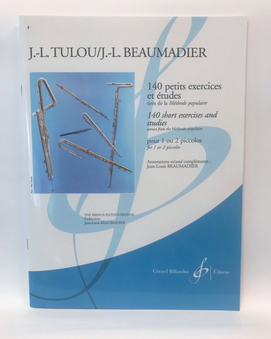 Tulou: 140 short exercices för piccolo
