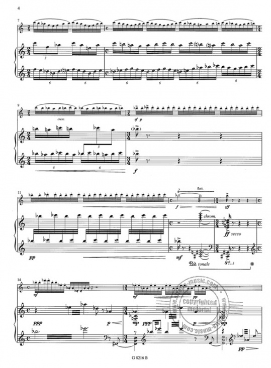 Dalbavie: Concerto Pour Flute flöjt och piano