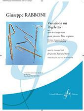 Rabboni: Variations Sur Rigoletto Opus 55