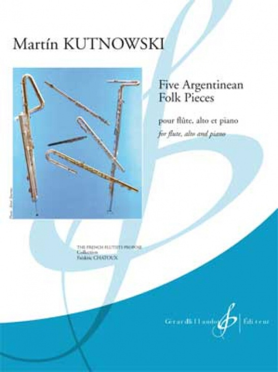 Kutnowski: 5 Argentinean Folk Pieces /Fl  Va +Pi