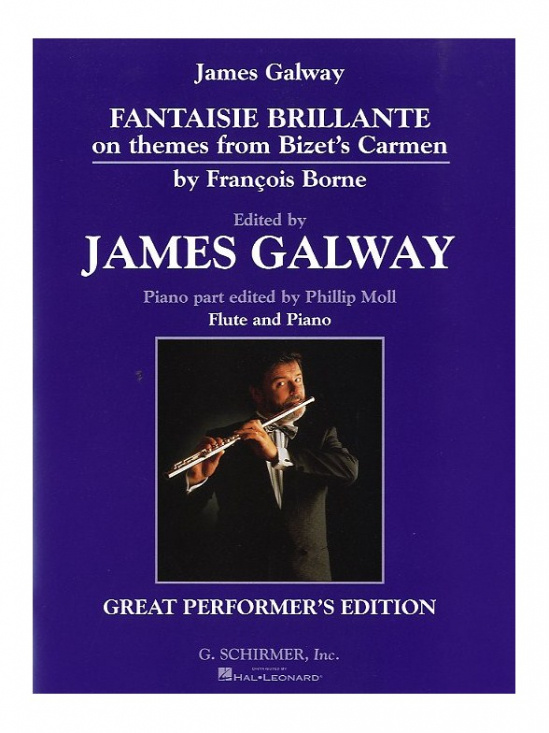 Borne: Fantaisie Brilliante (Carmen) Flöjt och piano