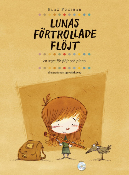 Lunas förtrollade flöjt Version för flöjt och piano