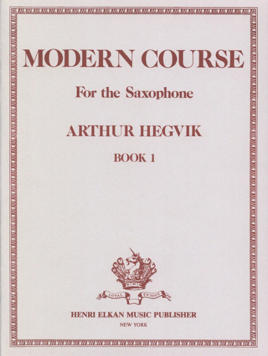 Hegvik: Modern Course 1 - Sax