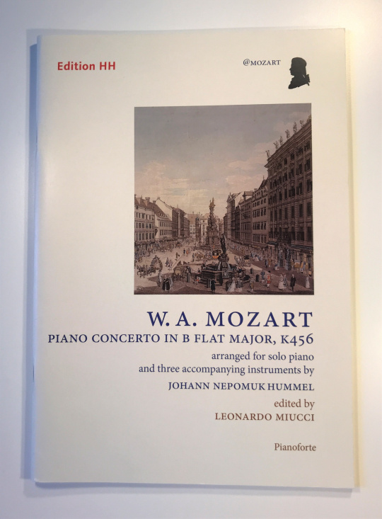 Mozart: Piano Concerto in B flat major K456 (solo piano and three accompanying instruments)
