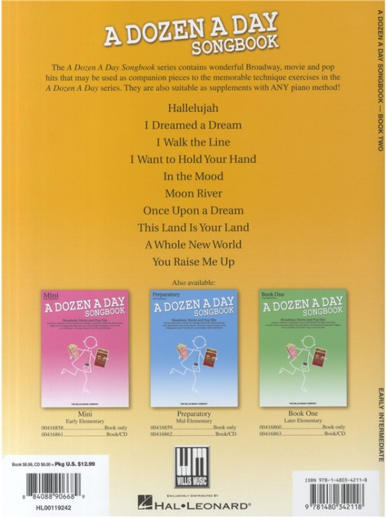 A dozen a day Songbook Book Two Broadway...