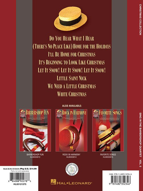 Sing In The Barbershop Quartet - Christmas Collection