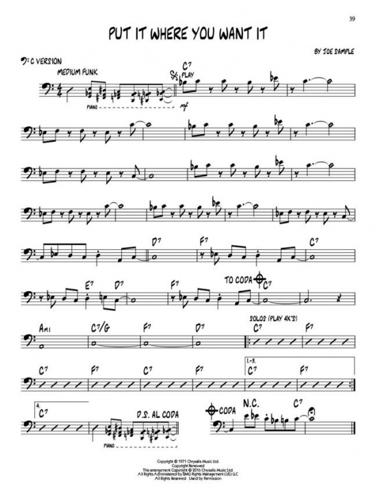 Jazz Play-Along vol 178: Jazz Funk - 9 Favorite Tunes