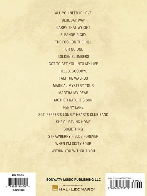 The Beatles Session Parts