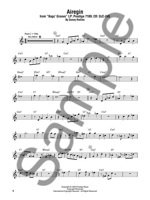 Miles Davis Omnibook Bb