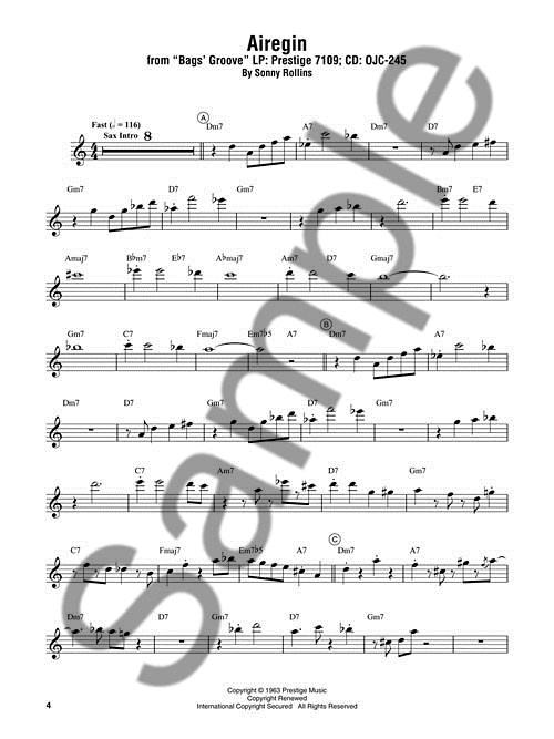 Miles Davis Omnibook Eb