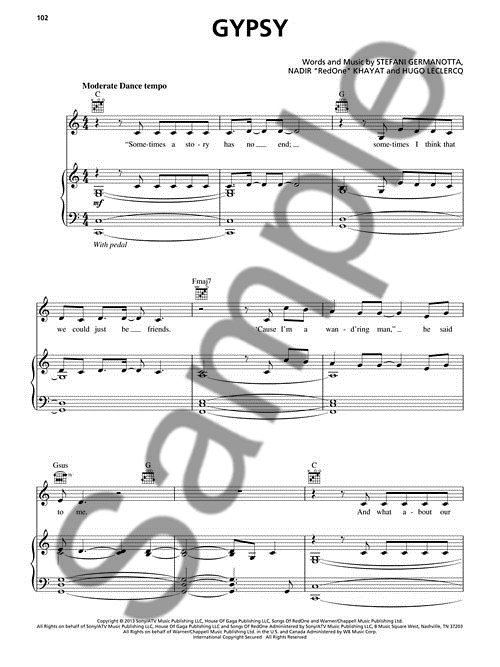 Lady Gaga Artpop (PVG)