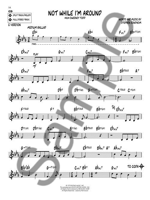 Jazz Play-Along vol 183: Sondheim
