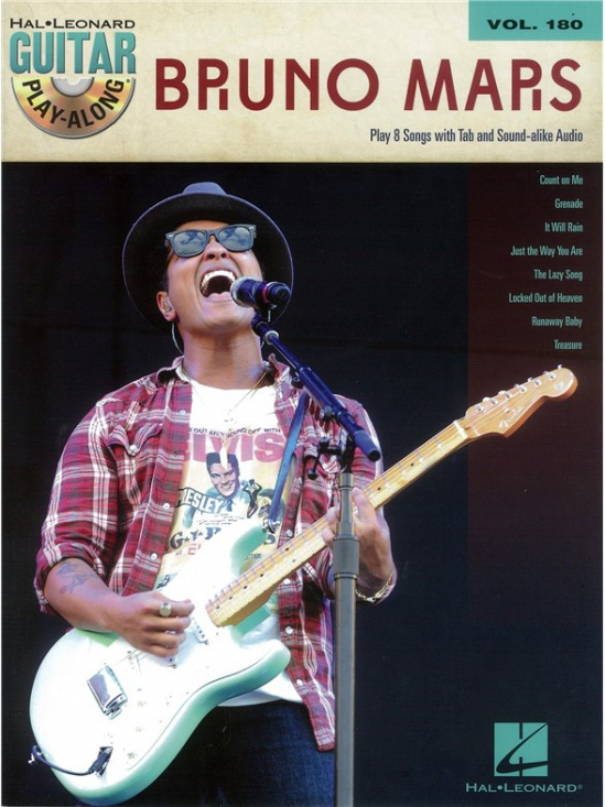 Guitar Play-Along Volume 180: Bruno Mars