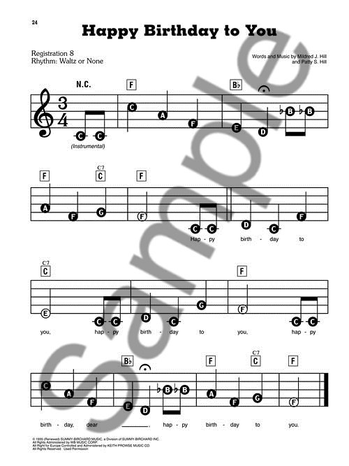 Happy Birthday To You And Other Great Songs