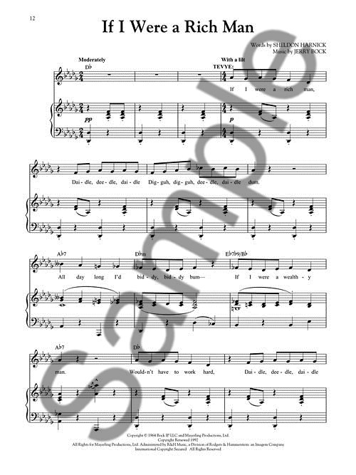 Broadway Singer´s Edition: Fiddler On The Roof