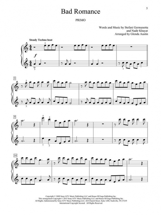 Easy Pop Duets piano 4 händer