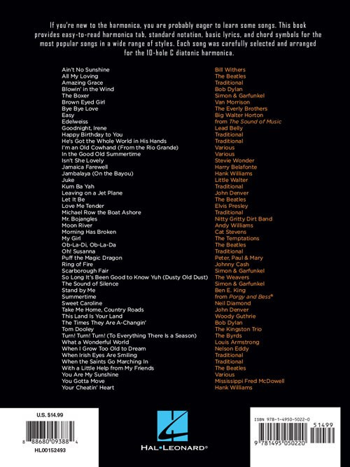 First 50 Songs You Should Play On Harmonica