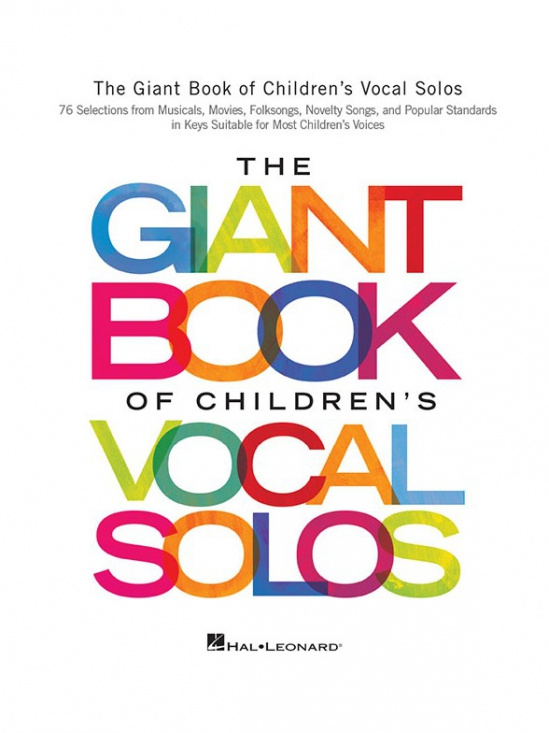 The Giant Book of Children´s Vocal Solos