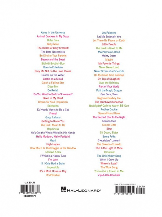 The Giant Book of Children´s Vocal Solos