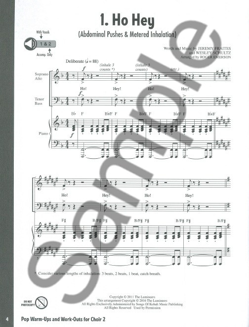 Pop Warm-Ups and Work-Outs for Choir 2