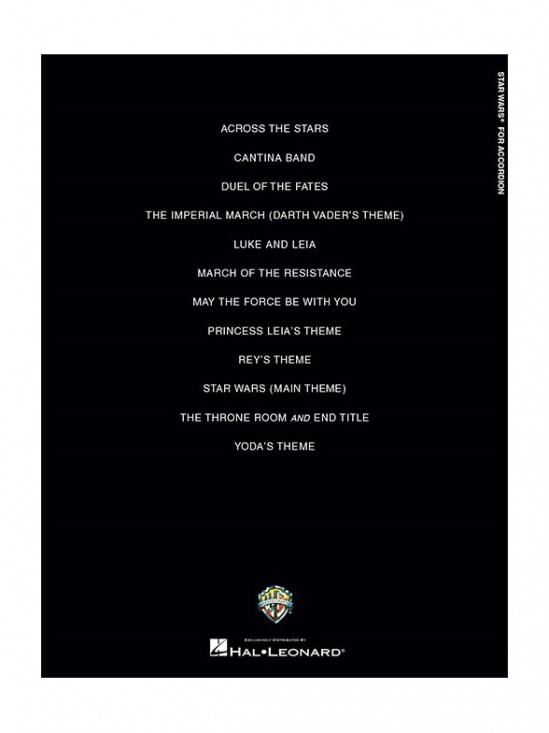 Star Wars For Accordion