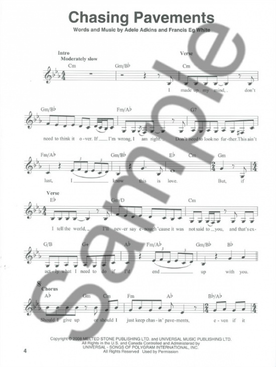 Pro Vocal Volume 56: Adele