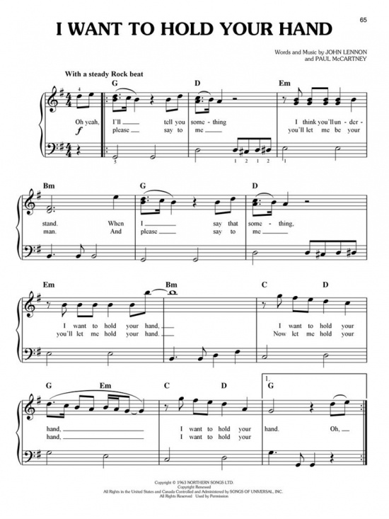 First 50 Songs by The Beatles you should play on the piano