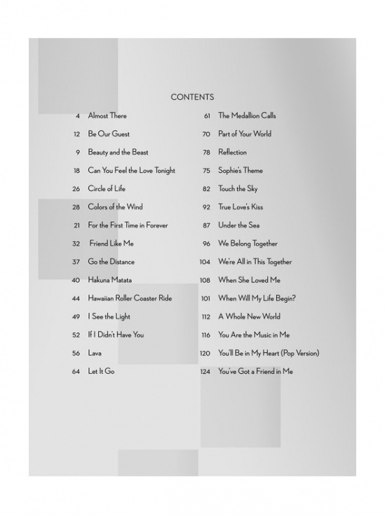 Contemporary Disney: Easy Guitar