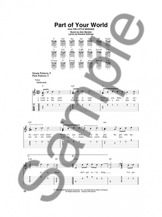 Contemporary Disney: Easy Guitar