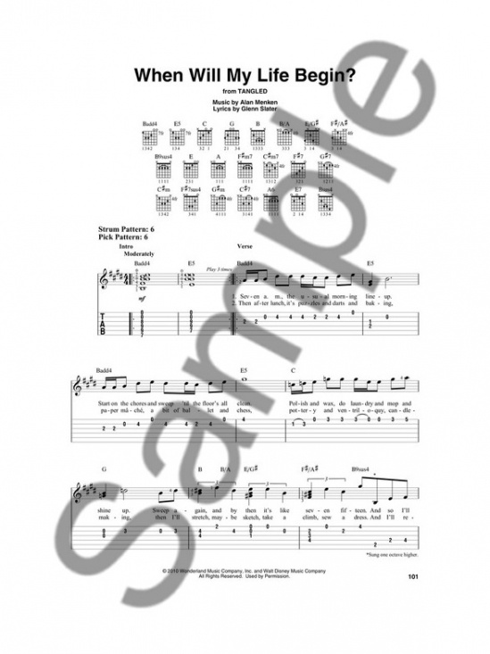 Contemporary Disney: Easy Guitar