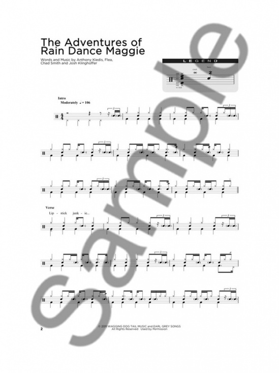 Drum Chart Hits - 30 Transcriptions Of Popular Songs