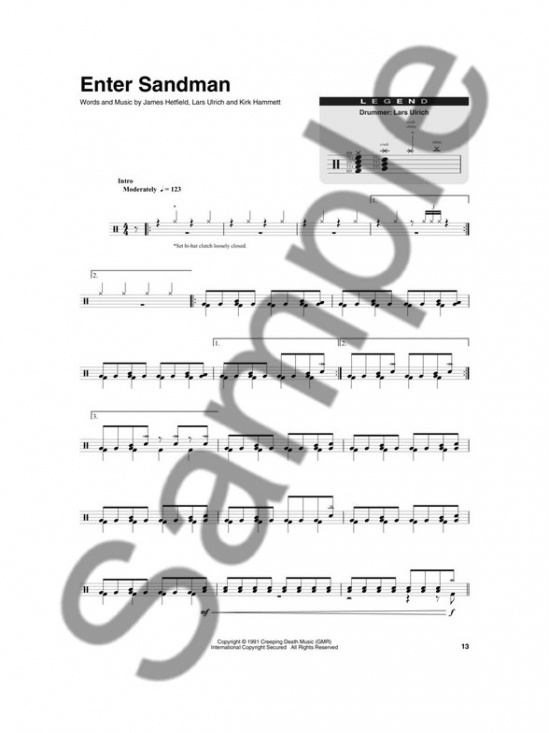 Drum Play-Along Volume 48: Metallica 1991-2016