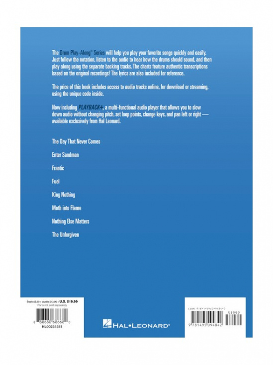 Drum Play-Along Volume 48: Metallica 1991-2016