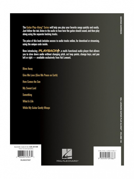 Guitar Play-Along Volume 142: George Harrison