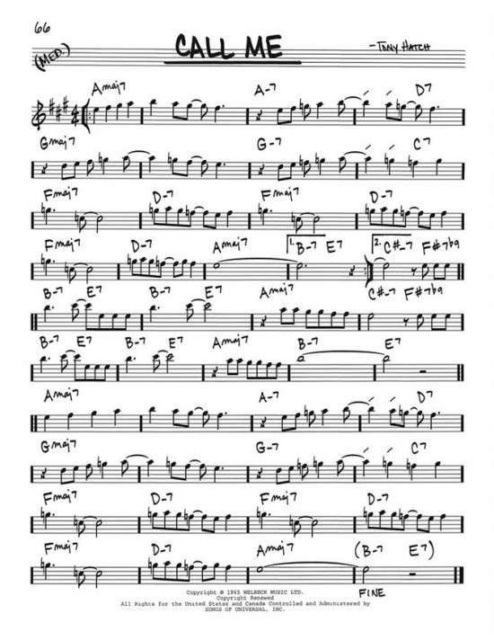 The Real Book - Volume I (6th ed.) Eb Instruments