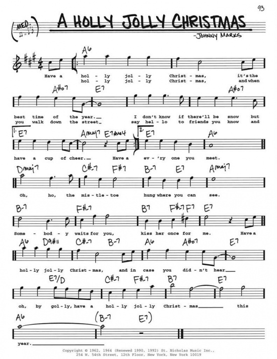 The Real Christmas Book (2:nd edition) Eb Instruments