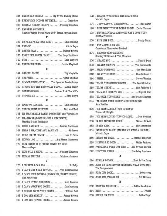 The Real R&B Book C Instruments