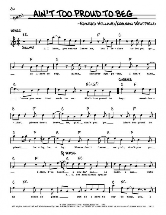 The Real R&B Book C Instruments