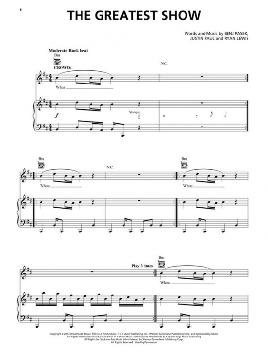 The Greatest Showman PVG