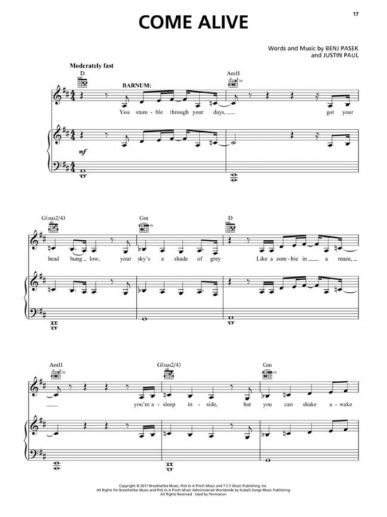 The Greatest Showman PVG