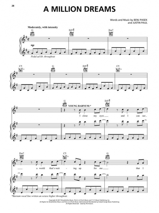 The Greatest Showman PVG