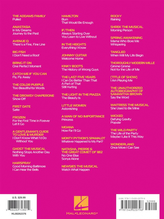 21st Century Musical Theatre: Women´s Edition