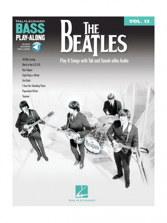 Bass Play-Along Volume 13: The Beatles