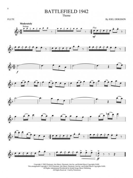 Video Game Music for Flute