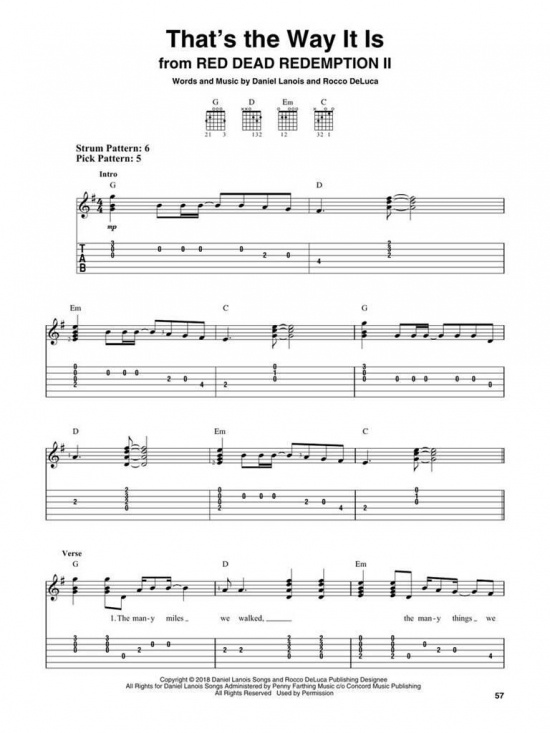 Video Game Music for Guitar