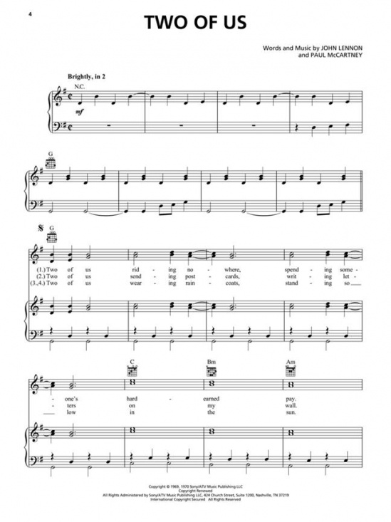 The Beatles - Let it be (PVG)