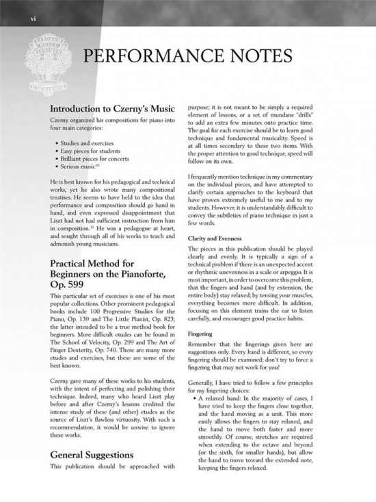 Carl Czerny: Practical Method for Beginners Op 599