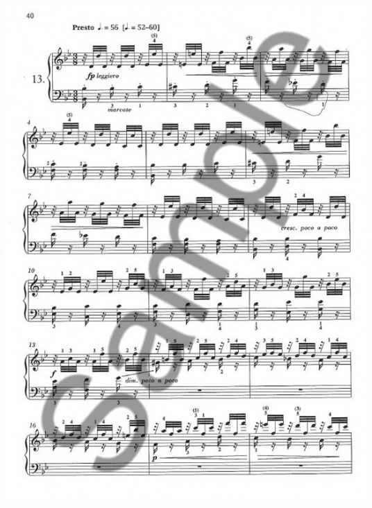 Carl Czerny: The School Of Velocity